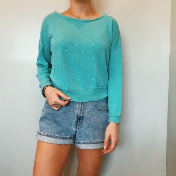 Teal sweater - Picture 2 of 2